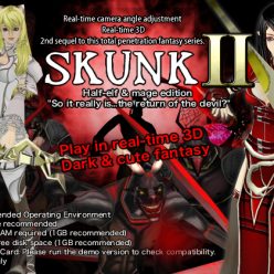 Real-time 3D total violation fantasy "SKUNK2" Half-elf & mage edition